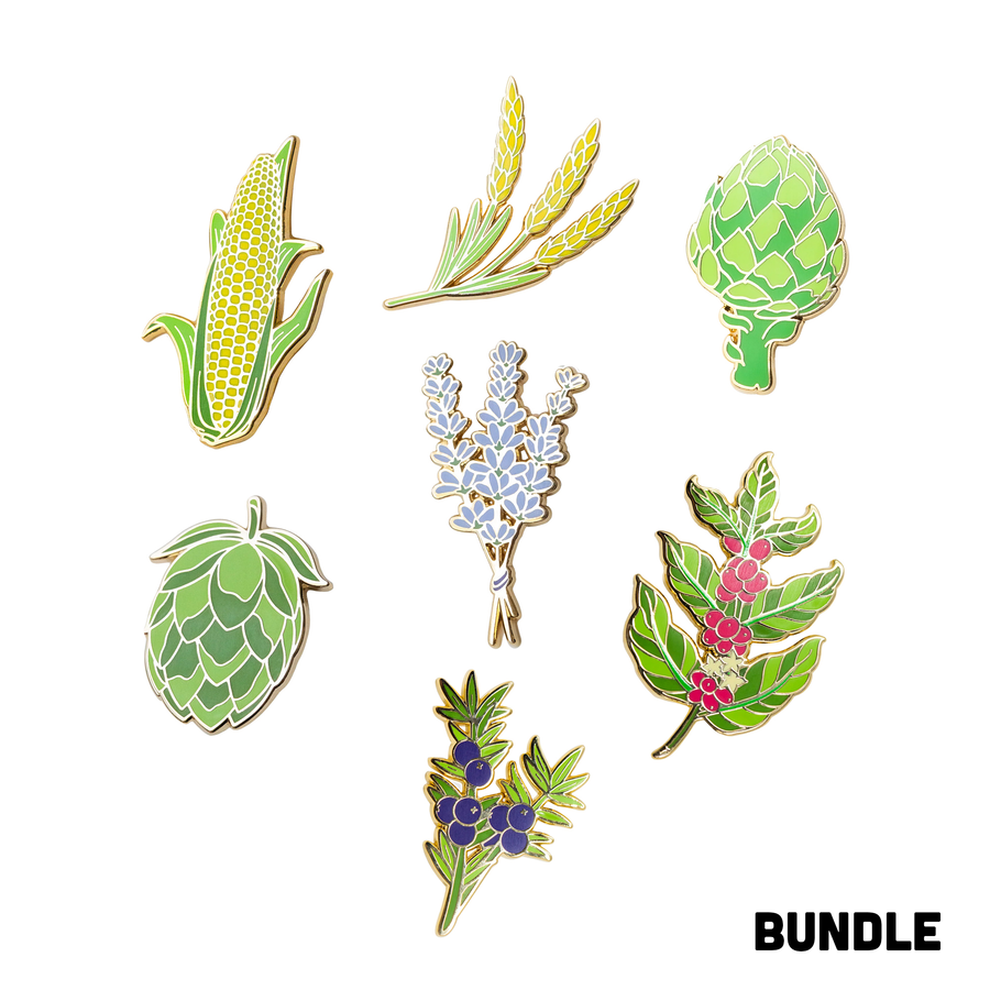 Botanics Pin Bundle