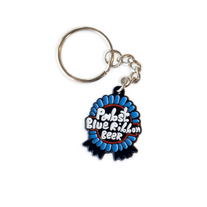 Pabst Blue Ribbon Classic Keychain