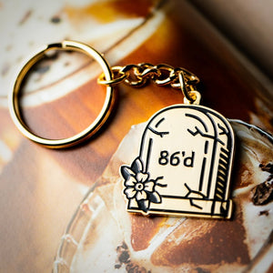 86'd Keychain