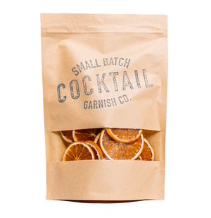 Dehydrated Orange Garnish, 3oz (30+ Slices)