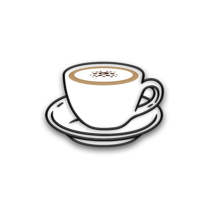 Cappuccino Coffee Pin