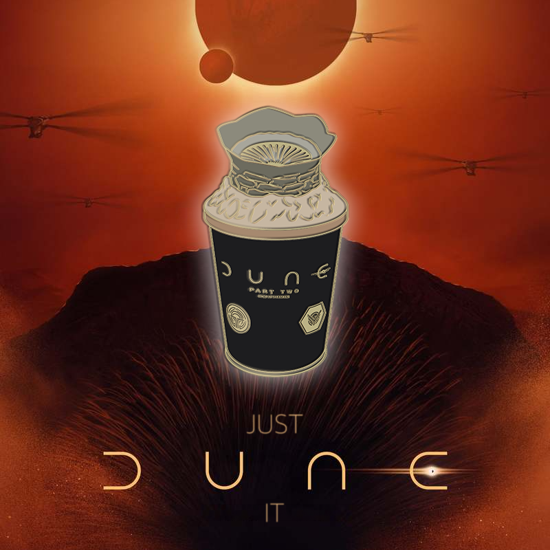 Dune Popcorn Bucket Pin