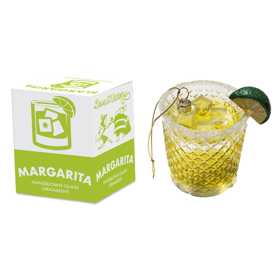 Margarita Cocktail Christmas Ornament