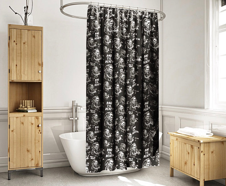 Daq Til Death Shower Curtain