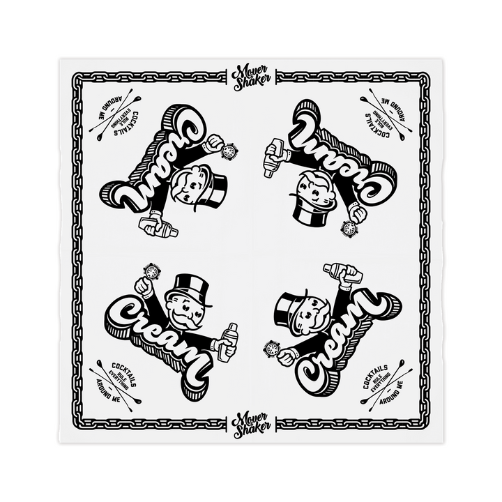 C.R.E.A.M White Bandana