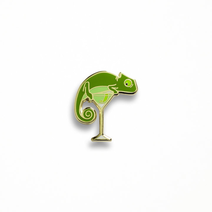 Chameleon's Last Word Pin