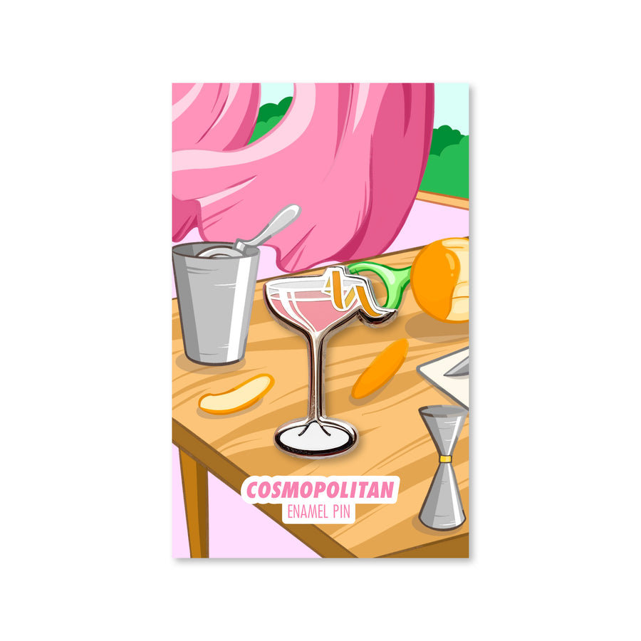 Cosmopolitan Cocktail Critters Pin