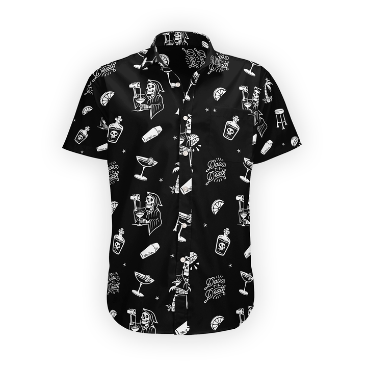 Daq Til Death Button-Up Shirt