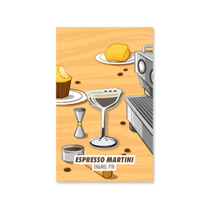 Espresso Martini Cocktail Critters Pin