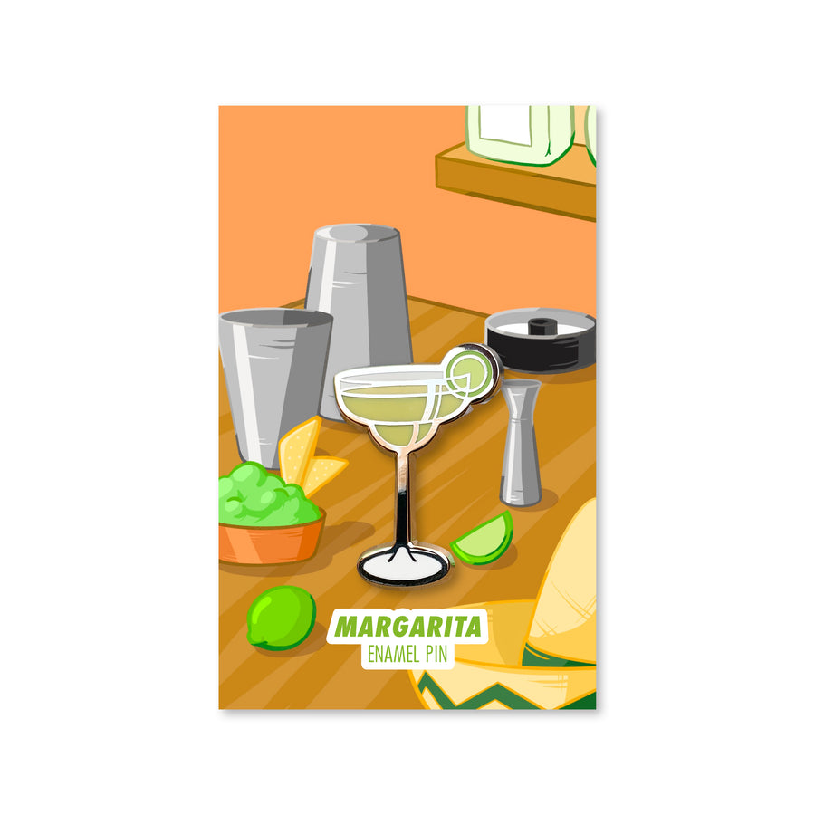 Margarita Cocktail Critters Pin