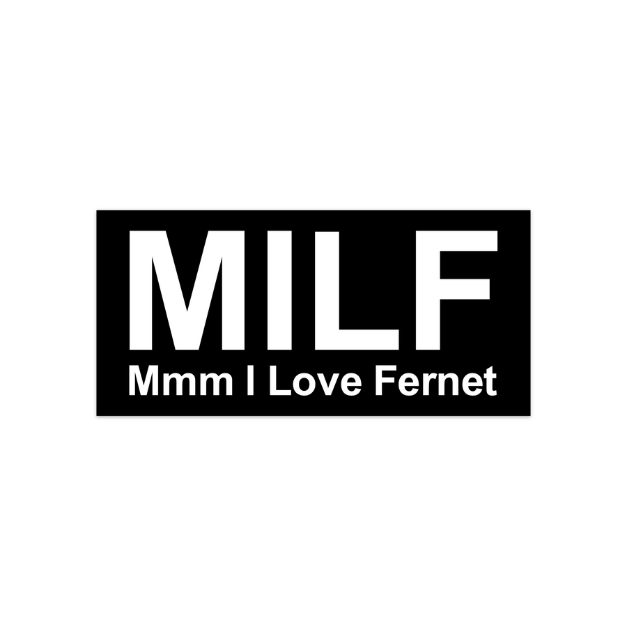 Mmm I Love Fernet Bumper Sticker