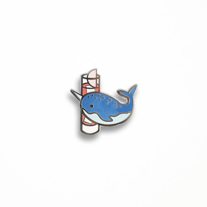 Narwhal Paloma Pin