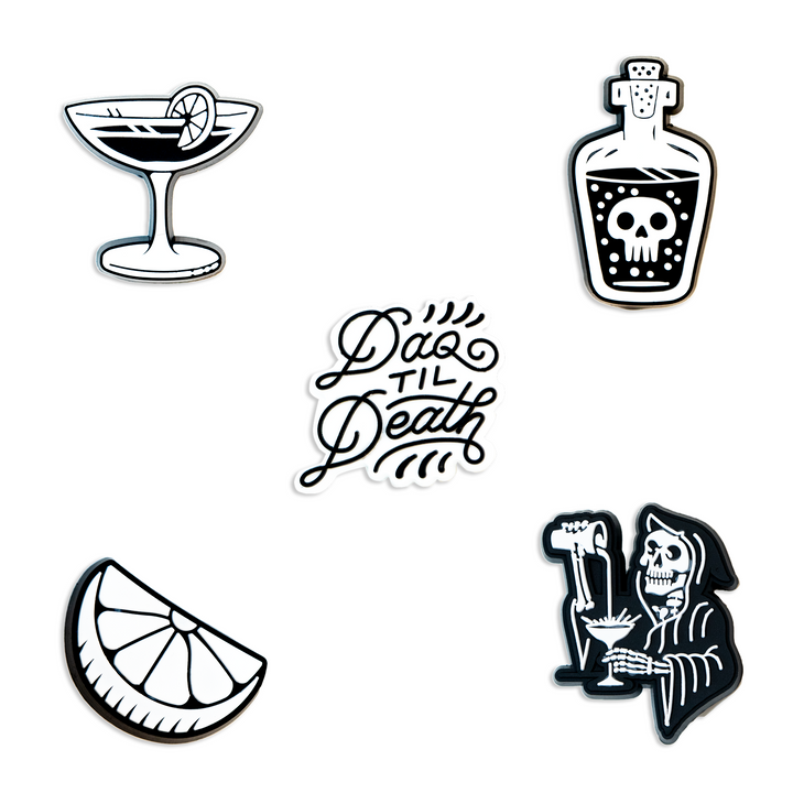 Daq Til Death Croc Charm (Set of 5)