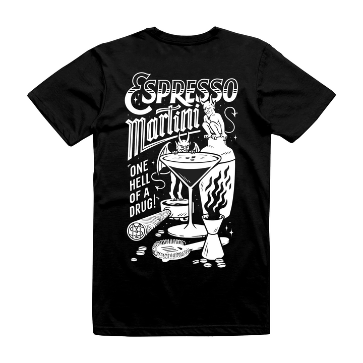 Espresso Martini 'One Hell of a Drug' T-Shirt