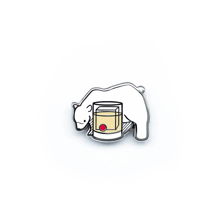 Russian Polar Bear Pin