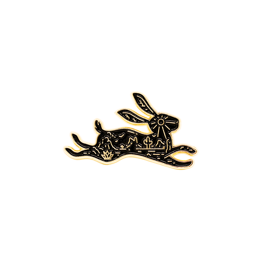 400 Rabbits Pin