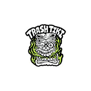 Trash Tiki Pin